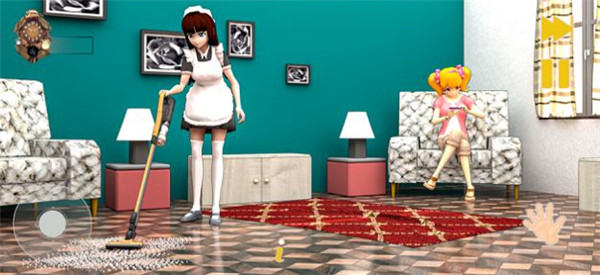 动漫女高中生3D生活游戏截图2